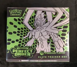 Pokemon TCG Mega Evolution Perfect Order ETB Pokemon Center - Image 1