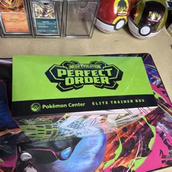 Pokemon TCG Mega Evolution: Perfect Order Pokemon Center ETB English - Image 2
