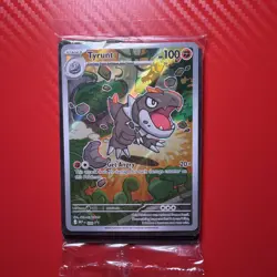 Tyrunt 070 Promo Card SEALED Prefect Order Etb Promo Full Art NM - Image 1