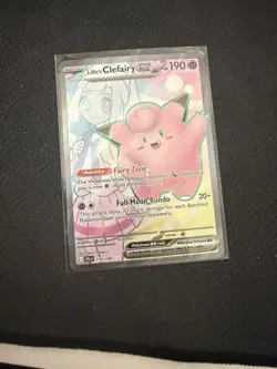 Lillie's Clefairy ex 173/159 Ultra Rare SV09: Journey Together Pokemon TCG NM - Image 1