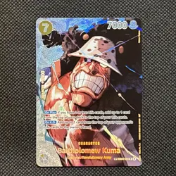 Bartholomew Kuma SP EB04-054 R One Piece Card English OP16 - Image 2