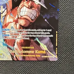 Bartholomew Kuma SP EB04-054 R One Piece Card English OP16 - Image 5