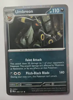 SWIRL - Pokemon Prismatic Evolutions Costco Cosmos Holo Umbreon 059/131🌀 - Image 1