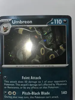 SWIRL - Pokemon Prismatic Evolutions Costco Cosmos Holo Umbreon 059/131🌀 - Image 2