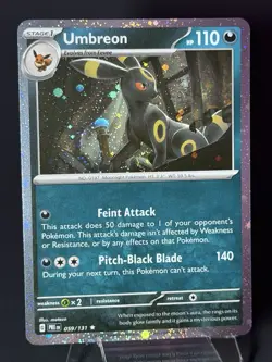 Umbreon Swirl🌀 (Cosmos Holo) 059/131 Prismatic Evolutions Costco Promo Pokemon - Image 5
