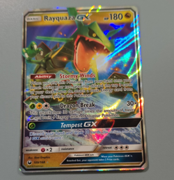 The Pokemon Company Rayquaza GX 109/168 SM Celestial Storm Holo Ultra Rare 180HP - Image 1