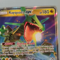 The Pokemon Company Rayquaza GX 109/168 SM Celestial Storm Holo Ultra Rare 180HP - Image 3
