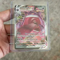Pokemon TCG 2021 Gengar VMAX 157/264 Fusion Strike Ultra Rare Holo - Image 1