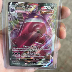 Pokemon TCG 2021 Gengar VMAX 157/264 Fusion Strike Ultra Rare Holo - Image 3