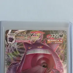Pokemon TCG 2021 Gengar VMAX 157/264 Fusion Strike Ultra Rare Holo - Image 4