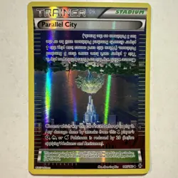 2015 Pokemon XY BREAKthrough Parallel City Reverse Holo #145/162 - Image 1