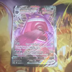Pokemon TCG Gengar VMAX 157/264 Fusion Strike Single Strike Ultra Rare Holo - Image 3