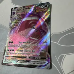 Pokemon TCG Gengar Vmax Fusion Strike 157/264 Holo Ultra Rare - Image 2