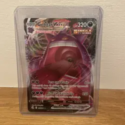 Pokemon TCG Gengar Vmax Fusion Strike 157/264 Holo Ultra Rare - Image 1