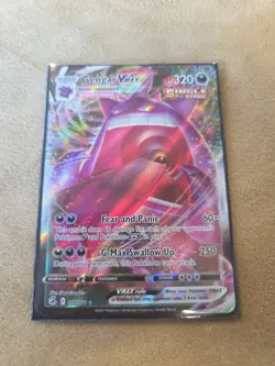 Pokemon TCG Gengar Vmax Fusion Strike 157/264 Holo Ultra Rare - Image 1
