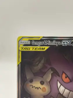 Pokemon TCG Gengar & Mimikyu GX 165/181 Team Up Alternate Full Art - Image 2