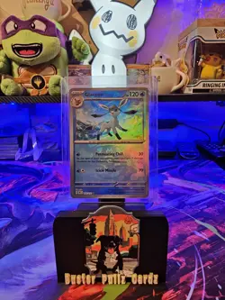 Pokemon Glaceon 025/131 Master Ball Pattern Holo Prismatic Evolutions NM - Image 1