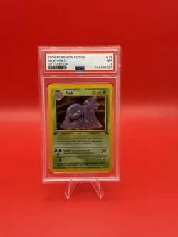 1999 Pokemon Fossil - Muk Holo #13 – PSA 7 1st Edition - WOTC Vintage - Image 1