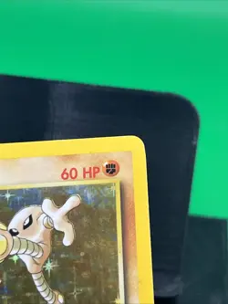 Pokemon 1st Edition Fossil Hitmonlee Holo #7/62 - Image 4