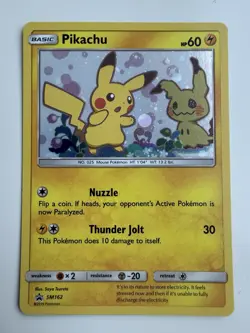 Pokemon TCG - Pikachu SM162 - Image 1