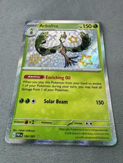 Arboliva 104/091 Sv: Paldean Fates Shiny Rare MINT Baby Shiny Pokemon TCG - Image 3