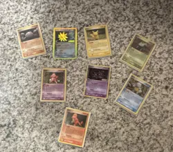 Pokemon TCG Base Set Shadowless 7-Card Lot English 1999 Pikachu Haunter - Image 1