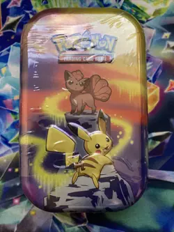 Pokemon Kanto Power Pikachu Vulpix Mini Tin Sealed New - Image 1