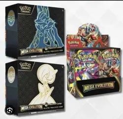 Pokemon Center Mega Evolutions ETB Set & Booster Box Preorder! SHIPS BY 9/26/25 - Image 1