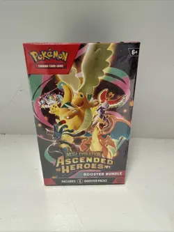 Mega Evolution Ascended Heroes Booster Bundle NEW SEALED Pokemon TCG - Image 1