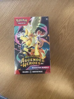 Pokemon TCG: Mega Evolution Ascended Heroes Booster Bundle - New & Sealed - Image 1