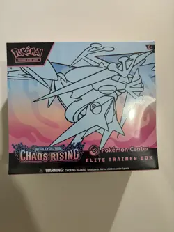 Chaos Rising Pokemon Center Elite Trainer Box ETB Pokemon TCG NEW SEALED - Image 1