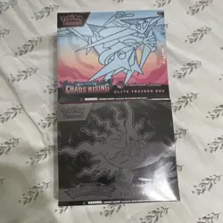 Pokemon Center Chaos Rising + Pitch Black Elite Trainer Boxes SEALED PC ETB - Image 1