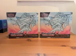 2x Pokemon Chaos Rising Pokemon Center ETB - Image 1