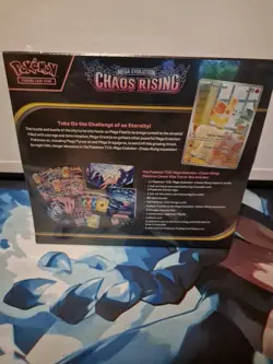 Pokemon Center Chaos Rising ETB Factory Sealed Box Brand New - Image 2