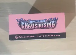 SEALED Chaos Rising Pokemon Center Elite Trainer Box ETB - Pokemon TCG - Image 4