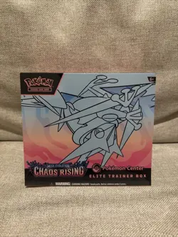 Pokemon Center Chaos Rising Elite Trainer Box ETB SEALED & BRAND NEW - Image 2