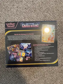 BRAND NEW Pokemon TCG Chaos Rising Pokemon Center Elite Trainer Box ETB - Image 3