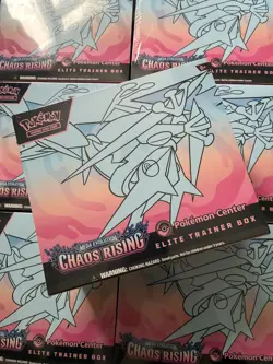 Pokemon TCG Chaos Rising Pokemon center ETB - Image 1