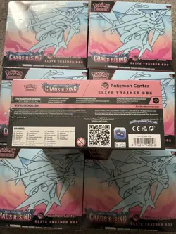 Pokemon TCG Chaos Rising Pokemon center ETB - Image 2
