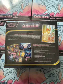 Pokemon TCG Chaos Rising Pokemon center ETB - Image 5