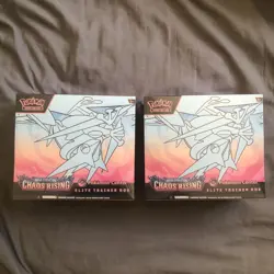 Chaos Rising Pokemon Center Elite Trainer Box ETB x2 ⭐ Sealed, Brand New - Image 1