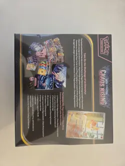 Pokemon Tcg Chaos Rising ETB Pokemon Center Stamped ETB Sealed - Image 3