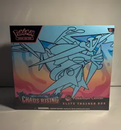 Pokemon Center Chaos Rising Elite Trainer Box ETB Sealed - Image 1