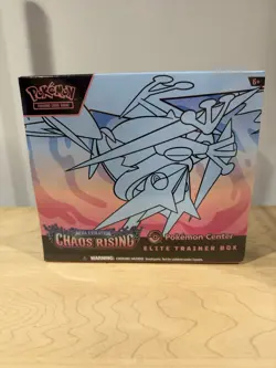 Pokemon Chaos Rising ETB (Pokemon Center Elite Trainer Box) - IN HAND!! - Image 1