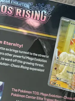 Pokemon TCG Chaos Rising Pokemon Center ETB. Damaged Seal - Image 4