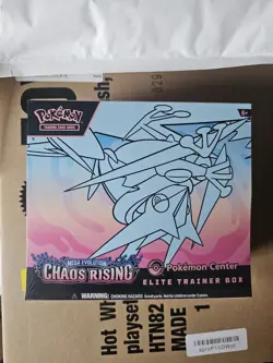 Pokemon Chaos Rising Pokemon Center ETB Factory Sealed - Image 1