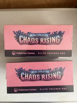 Chaos Rising Pokemon Center ETB X2 Sealed ✅ FAST SHIPPING 📦 - Image 2