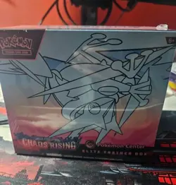 2x Pokemon TCG Chaos Rising Pokemon Center Elite Trainer Box ETB [New] - Image 1