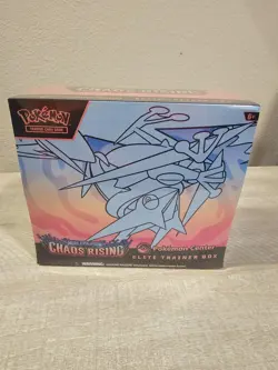 Pokemon Center Chaos Rising Elite Trainer Box ETB Exclusive Factory Sealed - Image 1