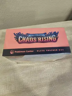 Pokemon Center Chaos Rising Elite Trainer Box ETB Exclusive Factory Sealed - Image 2